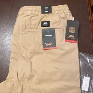 Vans xxl range elastic khaki pants